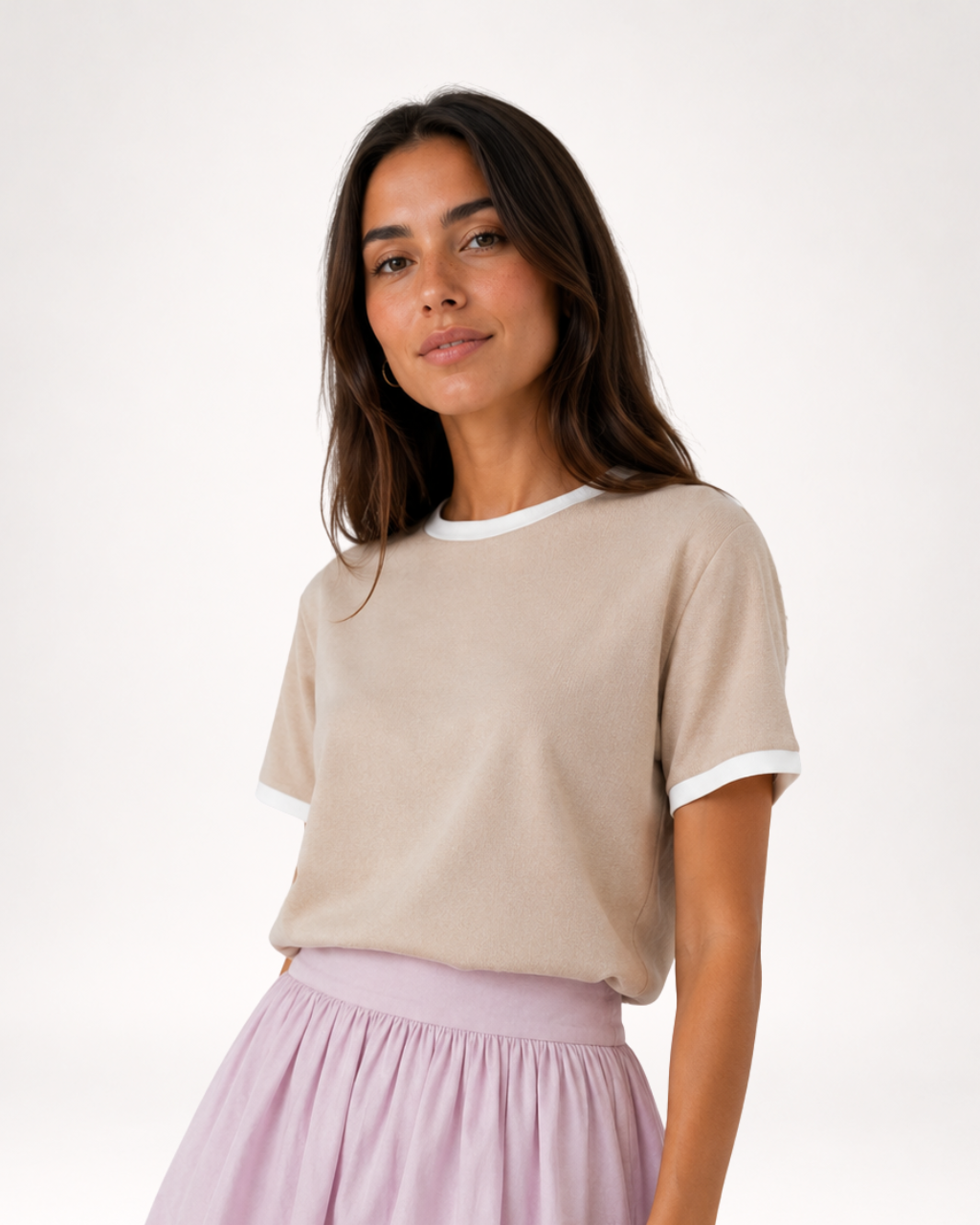 T-SHIRT ATLAS BEIGE