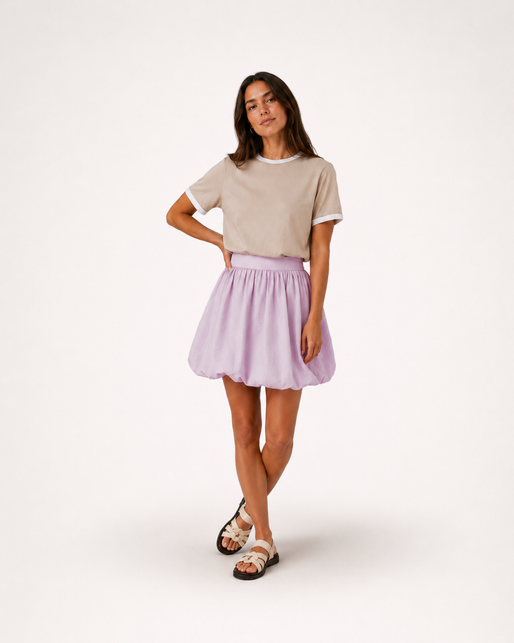 ATLAS BEIGE T-SHIRT