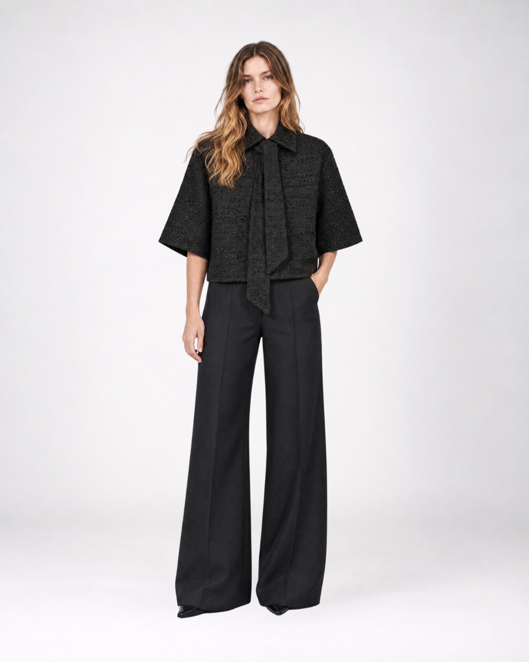 PALETOT ZÉNITH TWEED LUREX